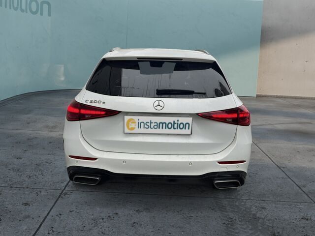 Gebraucht Mercedes C300e AMG line 204 PS (150 kW) 2023 Weiß Kombi