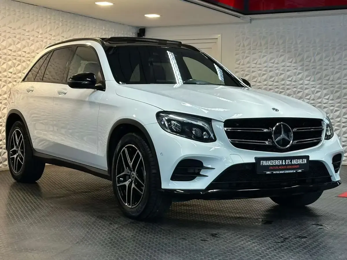 Gebraucht Mercedes GLC250 AMG 204 PS (150 kW) 2018 Weiß SUV