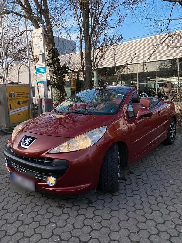 Gebraucht Peugeot 207 CC 120 PS (88 kW) 2008 Rot Cabrio