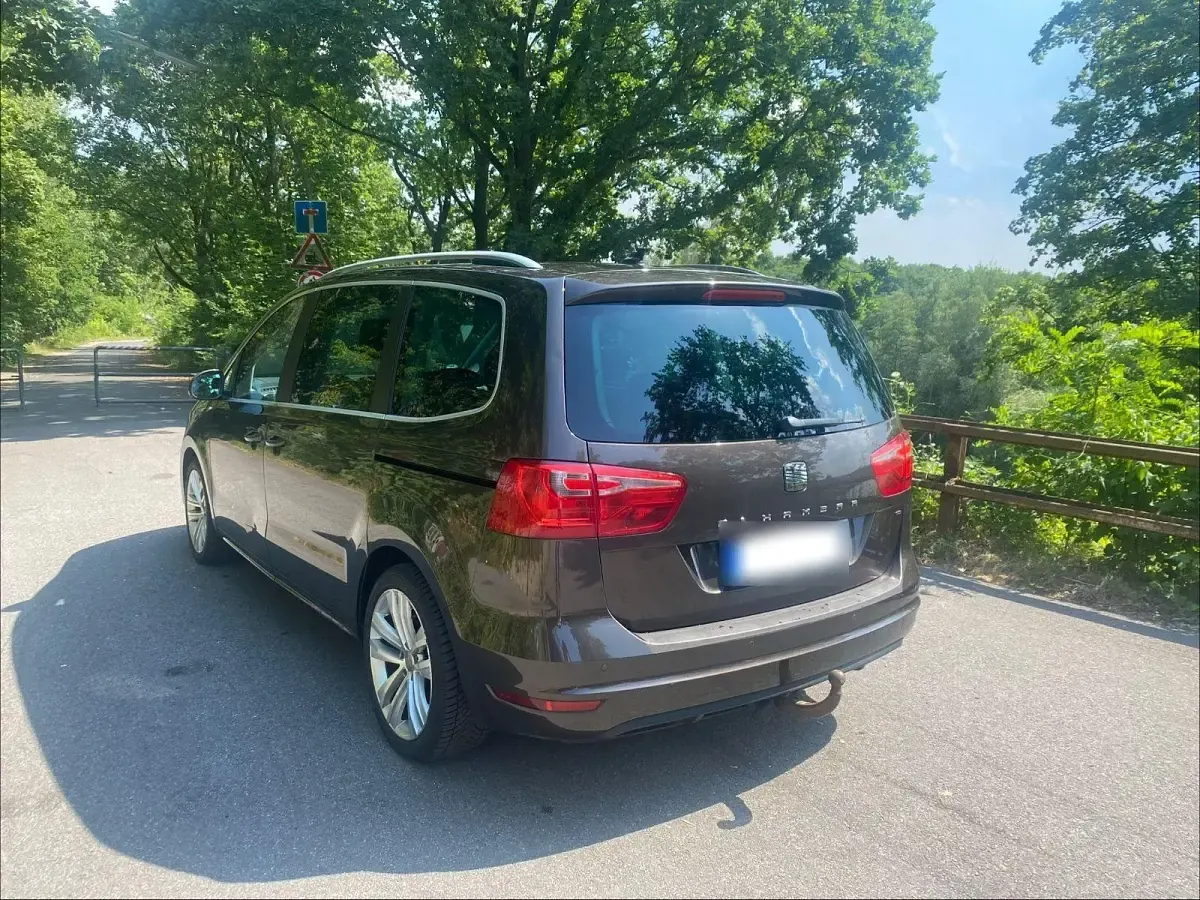 Gebraucht Seat Alhambra Style 177 PS (130 kW) 2014 Braun Van / Kleinbus