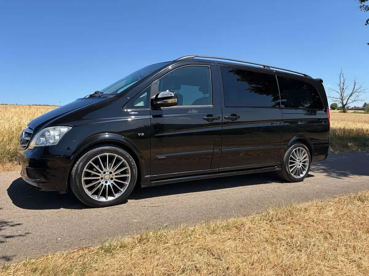 Gebraucht Mercedes Viano Avantgarde Edition 224 PS (164 kW) 2011 Schwarz Van / Kleinbus