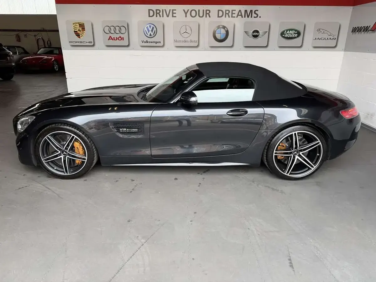 Gebraucht Mercedes AMG GT C AMG 557 PS (409 kW) 2017 Schwarz Cabrio
