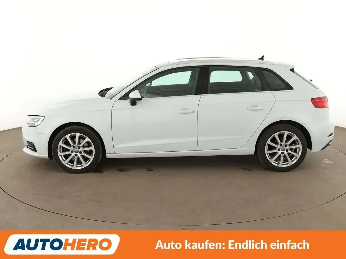 Brugt Audi A3 Design 184 HK (135 kW) 2019 Hvid Sedan