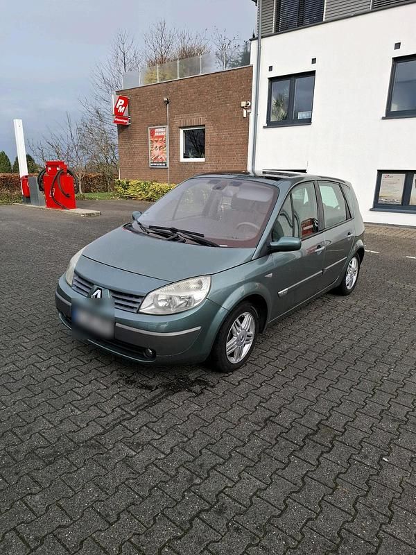 Grün Gebraucht 2004 Renault Scénic II Van / Kleinbus | 998 € (Guter Preis) - Bild 1/4