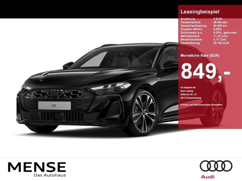 Mythosschwarz Gebraucht 2024 Audi A5 Ambiente Coupé | 72.075 € - Bild 1/4