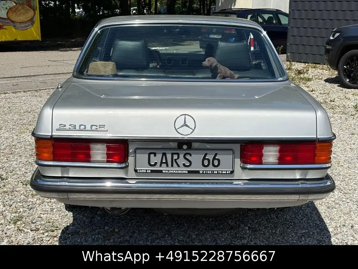 Gebraucht Mercedes 230 136 PS (100 kW) 1984 Silber Coupé