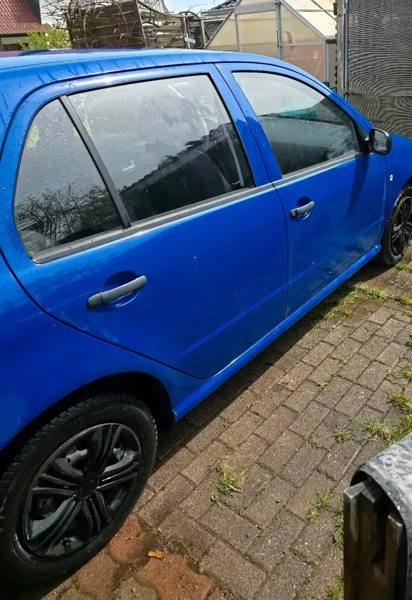 Gebraucht Skoda Fabia 55 PS (40 kW) 2005 Blau Kleinwagen