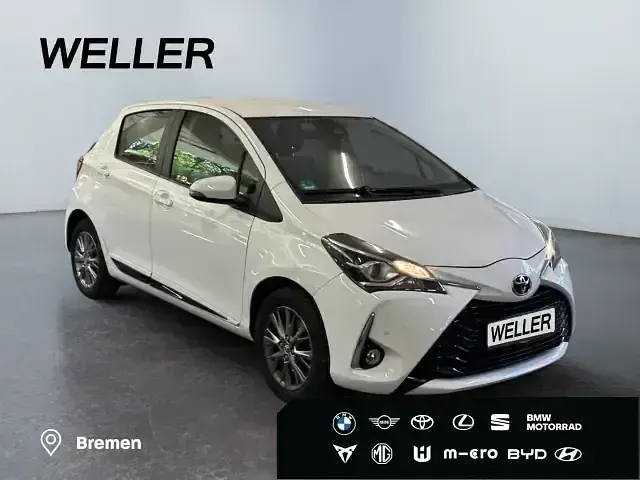 Gebraucht Toyota Yaris Comfort 111 PS (81 kW) 2017 Weiß Kleinwagen
