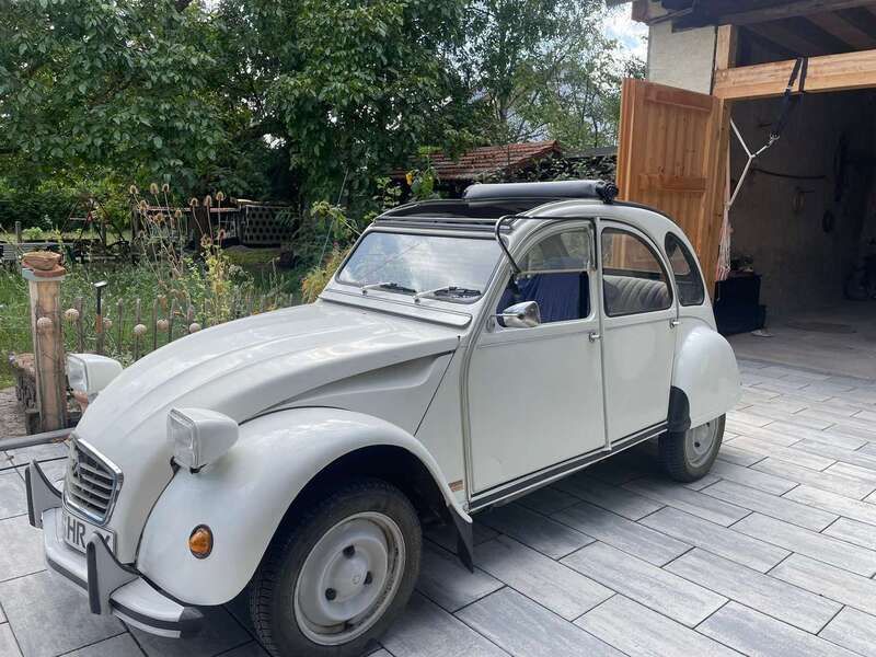 Weiß Gebraucht 1986 Citroën 2CV Cabrio | 12.990 € - Bild 1/4