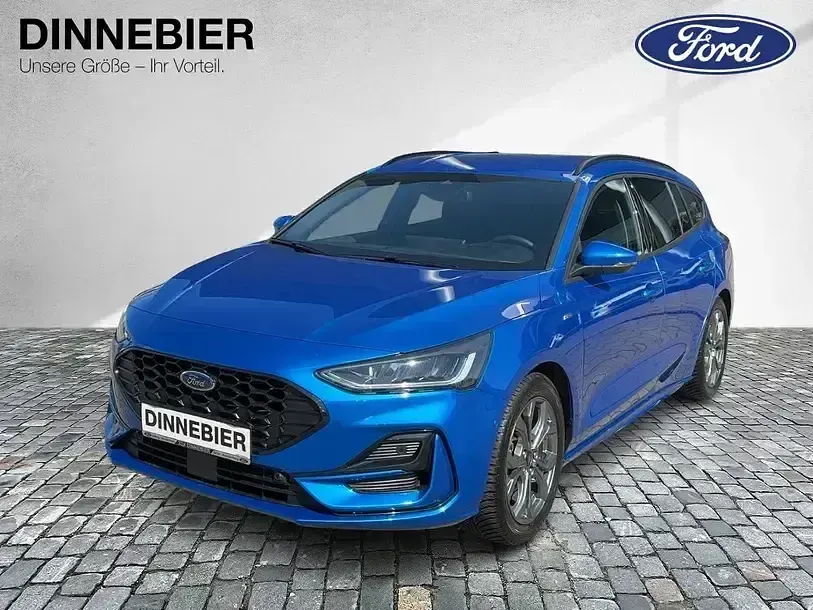 Gebraucht Ford Focus ST-Line X 155 PS (114 kW) 2023 Dynamic blau met Kombi