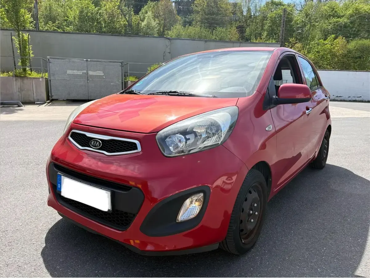 Brugt Kia Picanto 70 HK (51 kW) 2012 Rød Hatchback