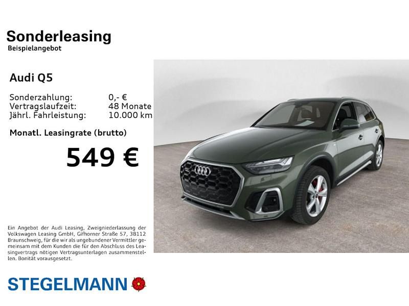 Gebraucht Audi Q5 S-Line 299 PS (219 kW) 2025 Distriktgrün metallic SUV