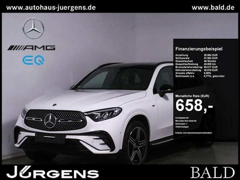 Weiss polarweiss Gebraucht 2025 Mercedes GLC300e AMG SUV | 69.550 € (Fairer Preis) - Bild 1/4