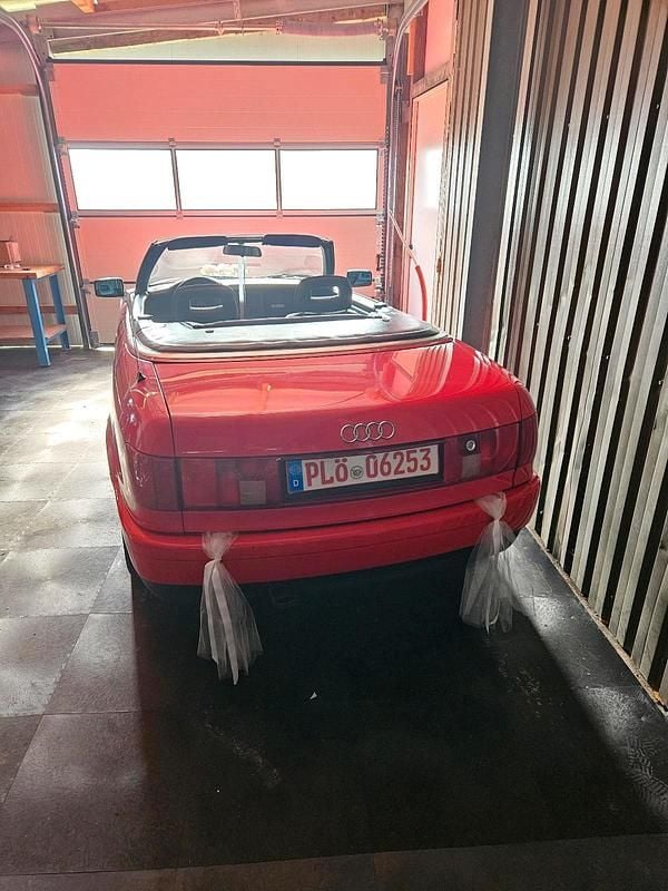 Gebraucht Audi Cabriolet 135 PS (99 kW) 1992 Rot Cabrio