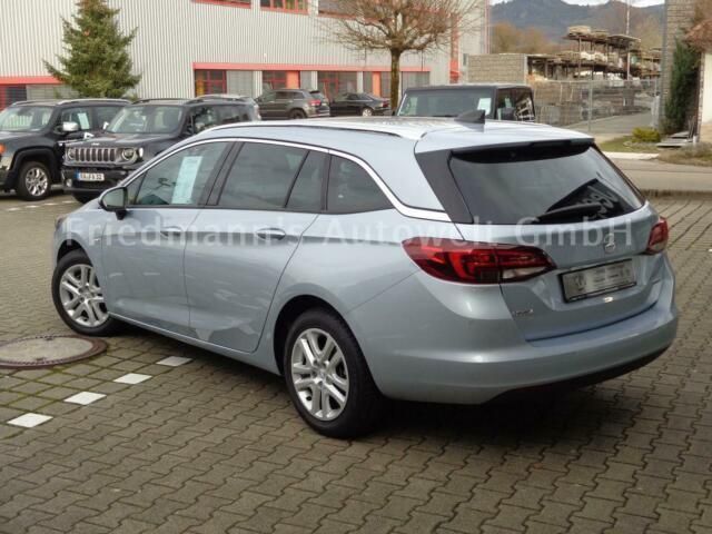 Gebraucht Opel Astra Dynamic 125 PS (91 kW) 2016 Blau metallic Kombi