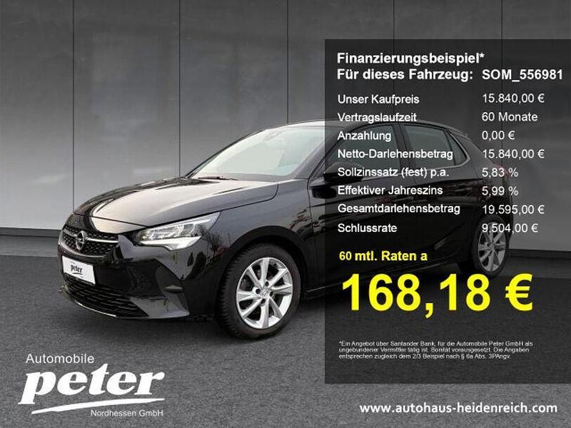 Schwarz Gebraucht 2023 Opel Corsa Elegance Kleinwagen | 15.840 € (Fairer Preis) - Bild 1/4