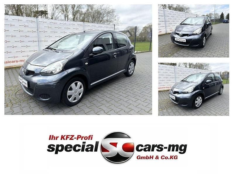 Gebraucht Toyota Aygo Basis 68 PS (50 kW) 2010 Grau Kleinwagen