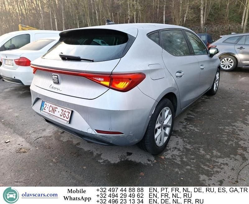 Gebraucht Seat Leon 116 PS (85 kW) 2022 Silber Limousine