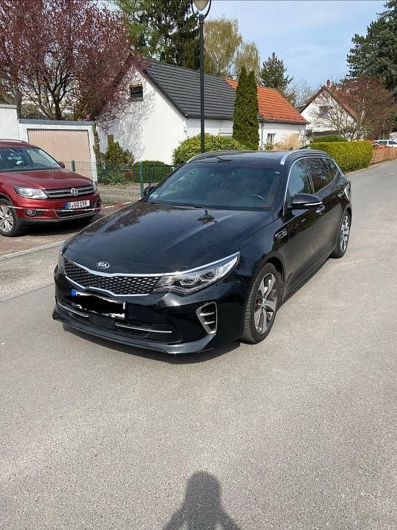 Gebraucht Kia Optima GT 245 PS (180 kW) 2017 Schwarz Kombi