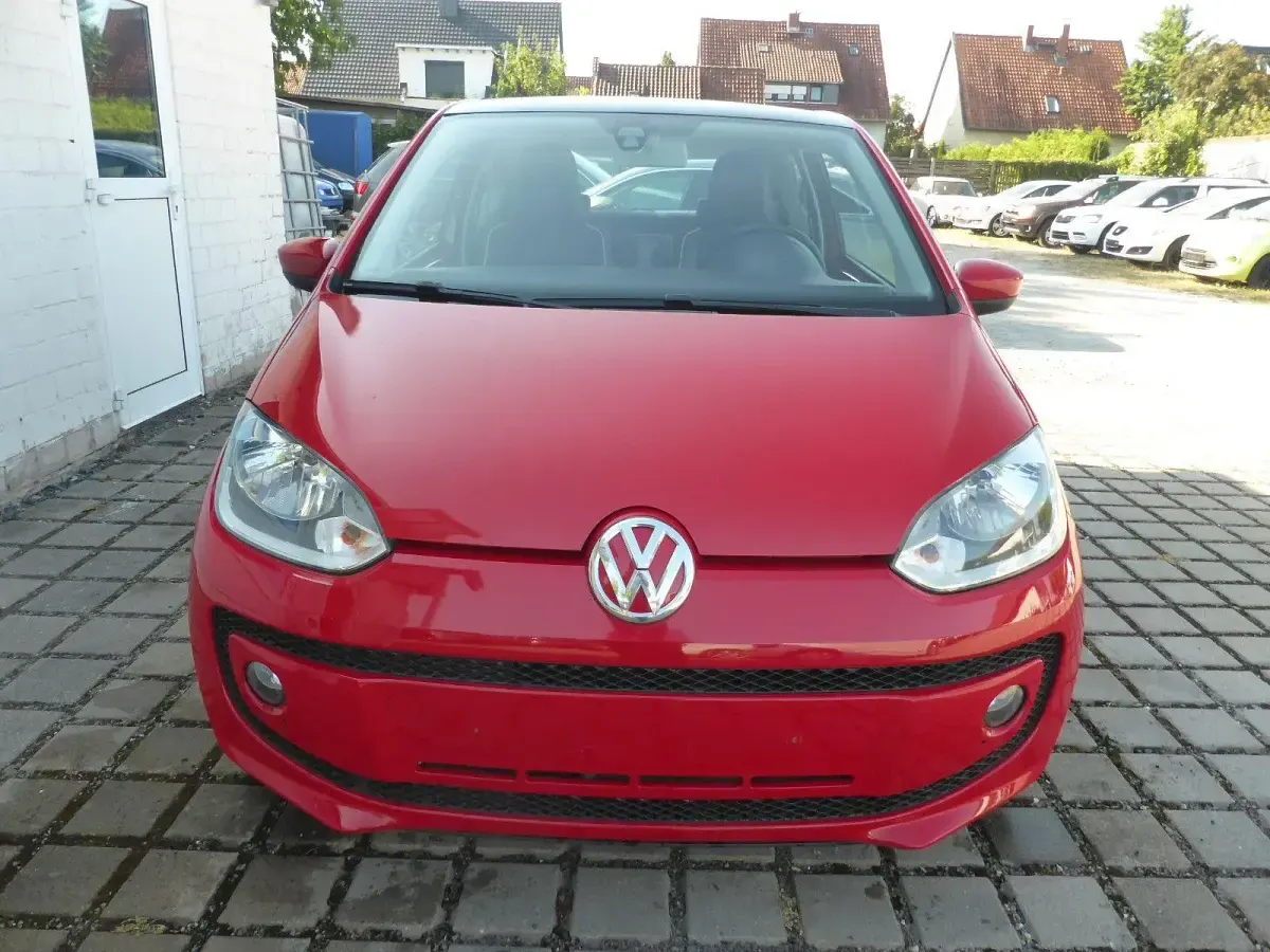 Gebraucht VW up! high up! 75 PS (55 kW) 2012 Rot Kleinwagen