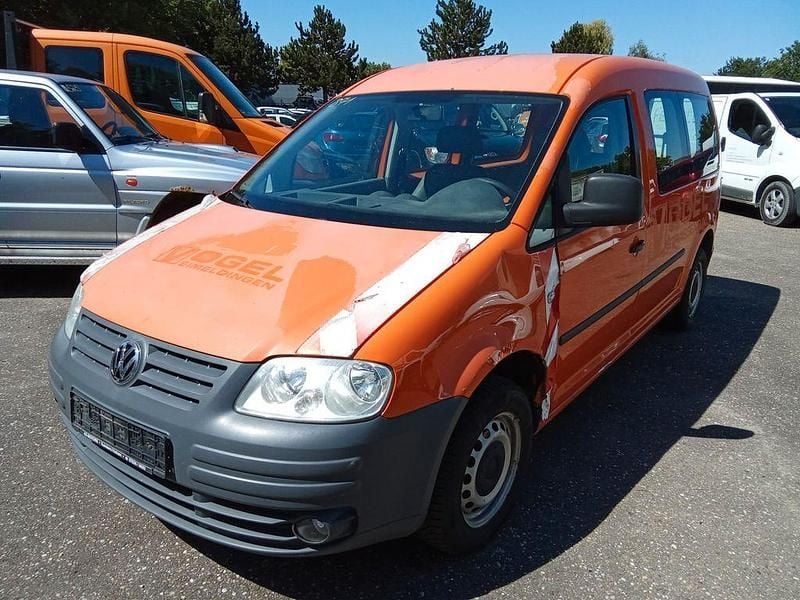 Orange Gebraucht 2010 VW Caddy Maxi Van / Kleinbus | 1.900 € - Bild 1/4