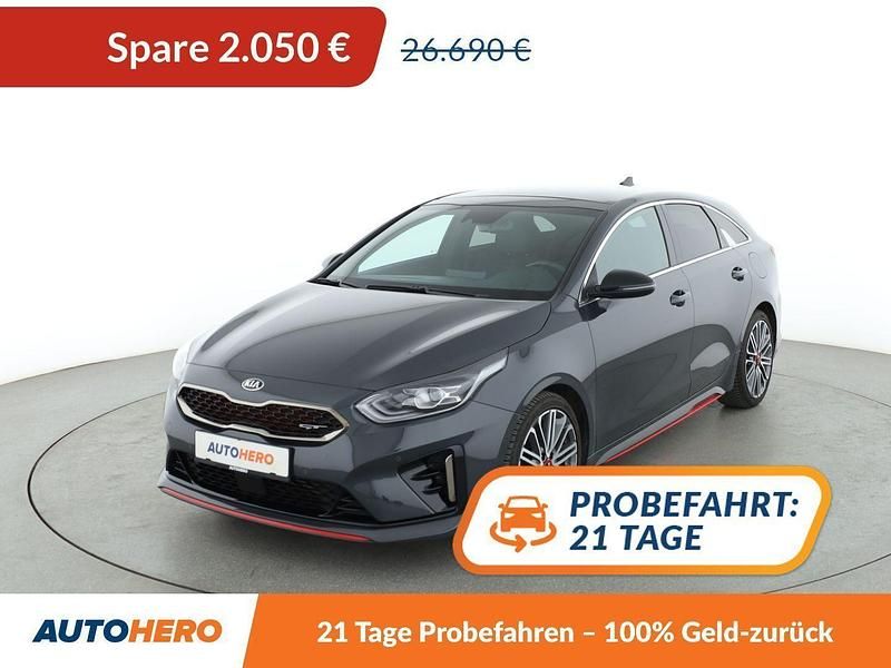 Grau Gebraucht 2021 Kia ProCeed Kleinwagen | 24.640 € (Guter Preis) - Bild 1/3