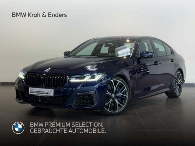 Blau Gebraucht 2021 BMW M550 Performance Limousine | 55.390 € (Fairer Preis) - Bild 1/4