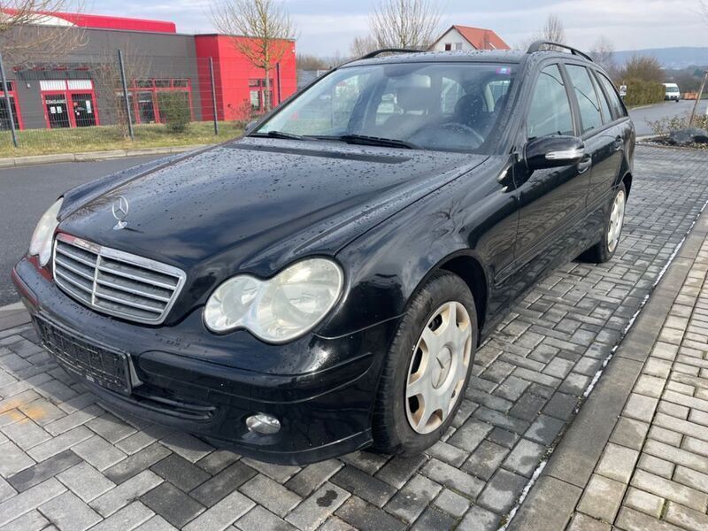 Schwarz Gebraucht 2004 Mercedes C200 Kombi | 1.999 € (Teuer) - Bild 1/4