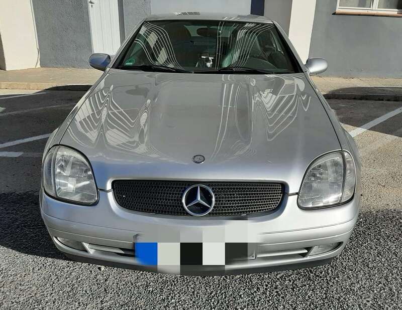 Silber Gebraucht 1997 Mercedes SLK230 Cabrio | 5.700 € (Guter Preis) - Bild 1/4