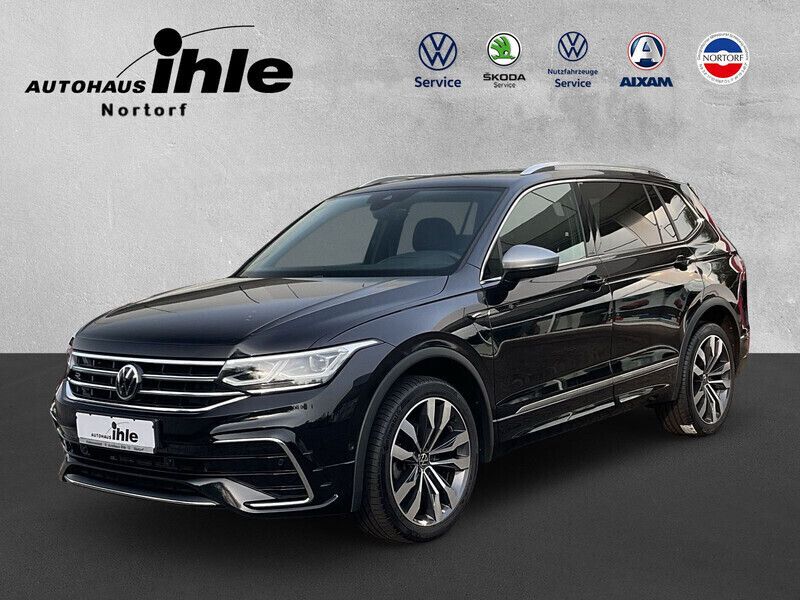 Schwarz Gebraucht 2022 VW Tiguan R-line SUV | 39.780 € (Teuer) - Bild 1/4