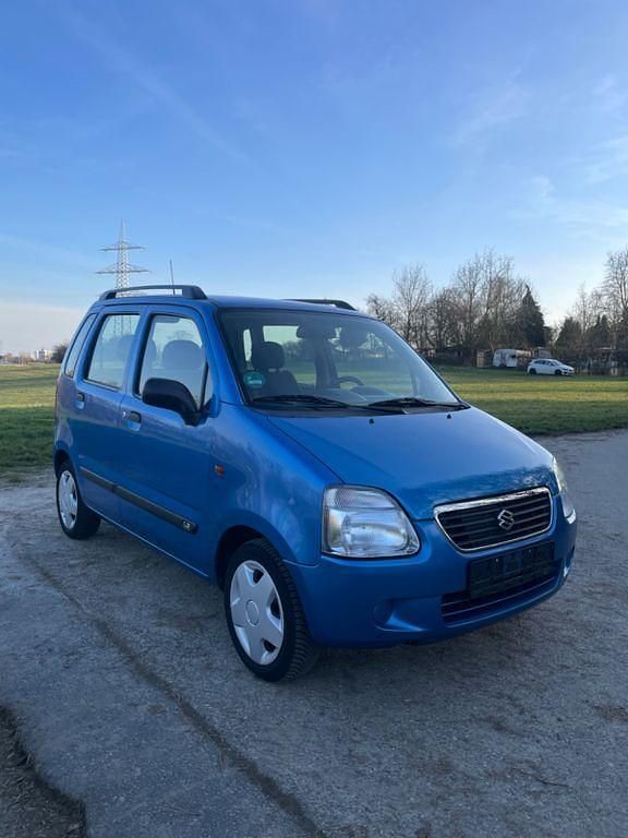 Gebraucht Suzuki Wagon R+ 76 PS (55 kW) 2002 Blau Van / Kleinbus
