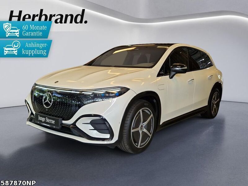 Weiß Gebraucht 2024 Mercedes EQS450+ Night SUV | 89.790 € (Fairer Preis) - Bild 1/2
