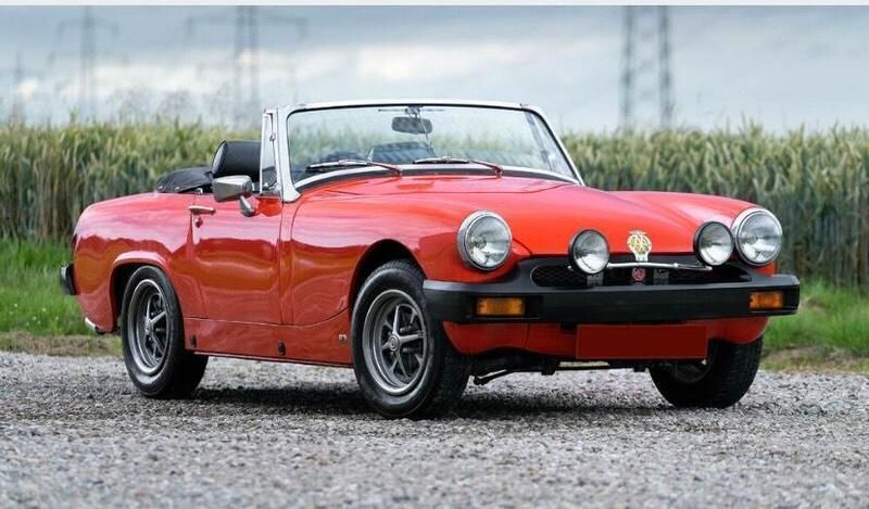 Rot Gebraucht 1978 MG Midget Cabrio | 11.090 € - Bild 1/4