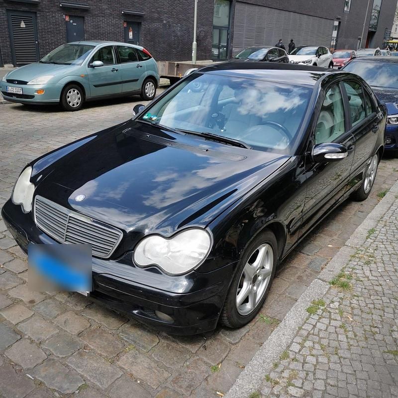 Gebraucht Mercedes C180 2005 Schwarz Limousine