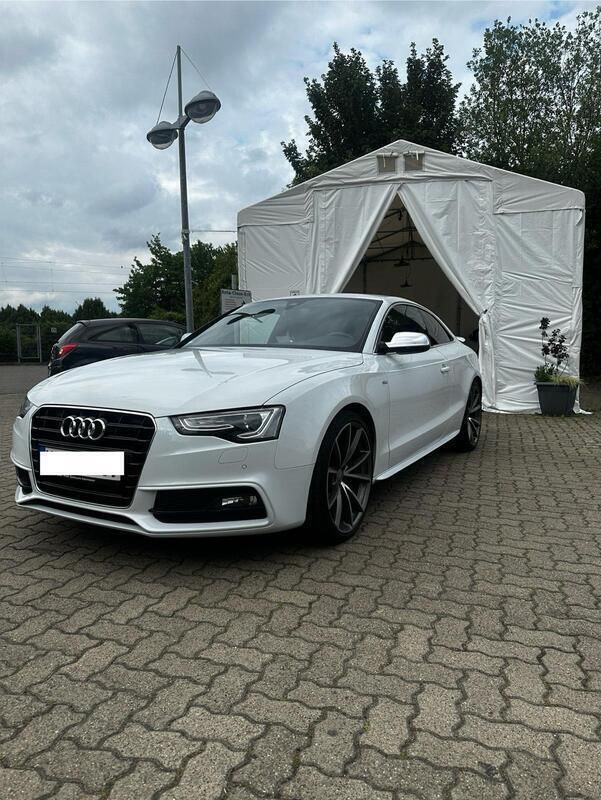 Weiß Gebraucht 2014 Audi A5 Advanced Coupé | 18.500 € (Fairer Preis) - Bild 1/4