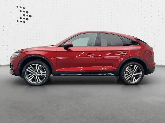 Gebraucht Audi Q5 Sportback Advanced 299 PS (219 kW) 2021 Matadorrot metallic SUV