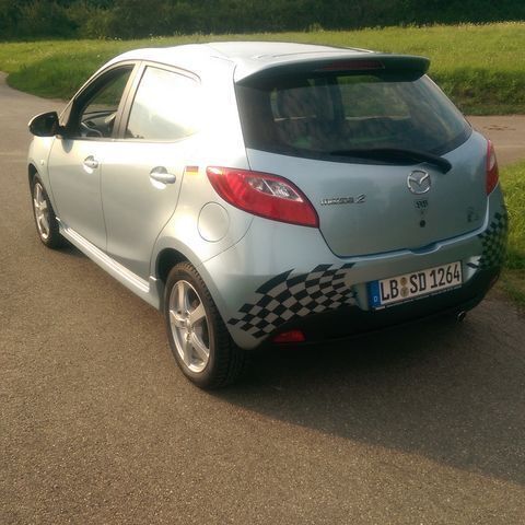 Gebraucht Mazda 2 103 PS (75 kW) 2008 Blau metallic Limousine
