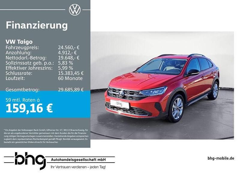 Rot Gebraucht 2025 VW Taigo Goal SUV | 24.560 € (Fairer Preis) - Bild 1/4