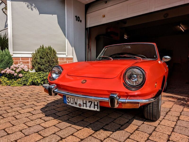 Rot Gebraucht 1970 Fiat 850 Sport Cabrio | 13.900 € - Bild 1/4