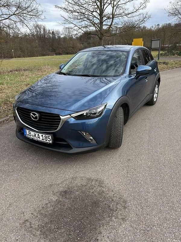 Gebraucht Mazda CX-3 Exclusive 120 PS (88 kW) 2017 Blau SUV