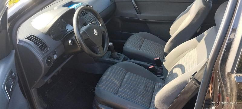 Gebraucht VW Polo Trendline 60 PS (44 kW) 2007 Schwarz Kleinwagen