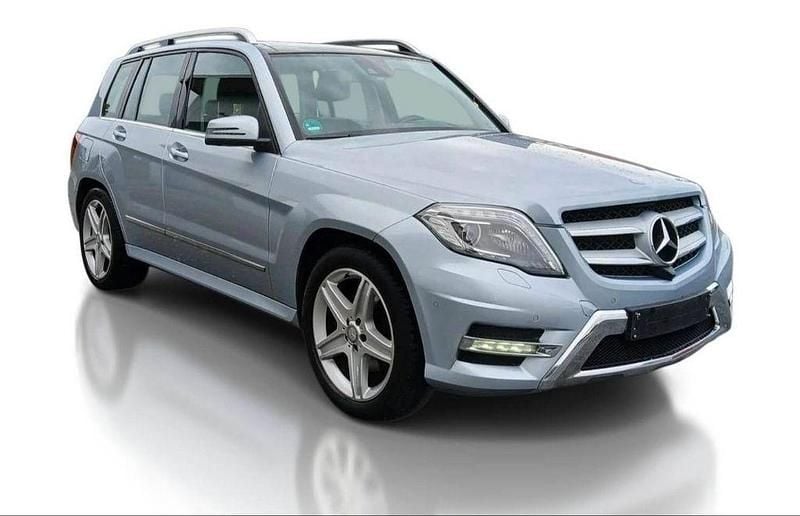Silber Gebraucht 2014 Mercedes GLK220 AMG line SUV | 15.900 € (Guter Preis) - Bild 1/4