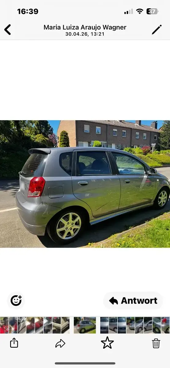Używany Chevrolet Kalos 69 KM (50 kW) 2007 Srebrny Hatchback