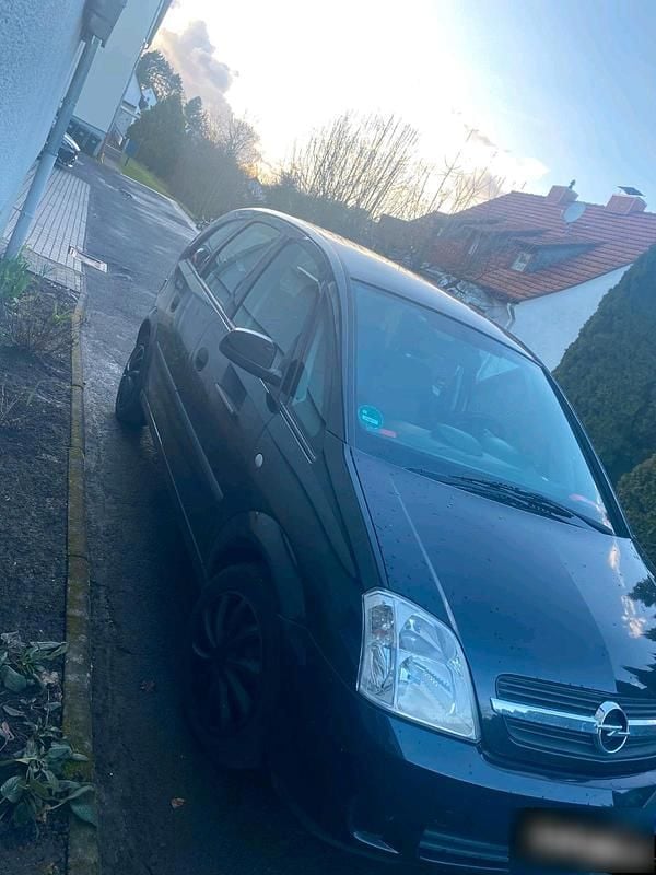 Gebraucht Opel Meriva 105 PS (77 kW) 2004 Schwarz Van / Kleinbus
