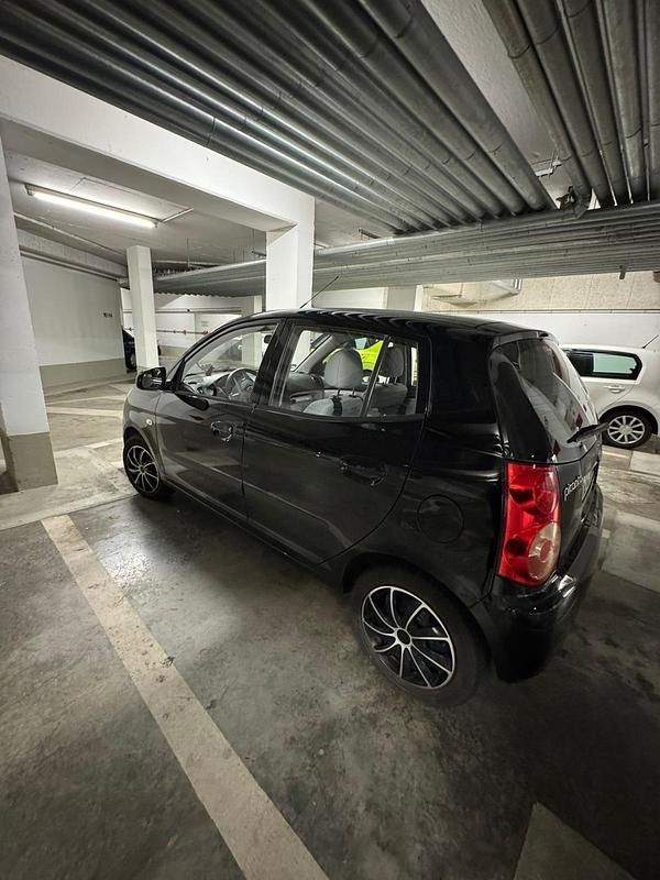 Gebraucht Kia Picanto 62 PS (45 kW) 2010 Schwarz Kleinwagen