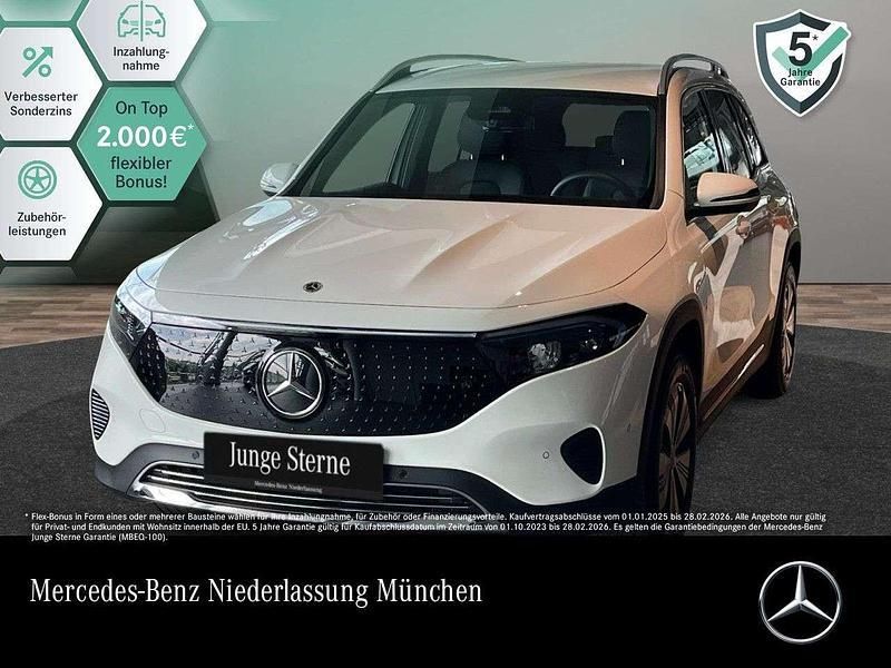 Polarweiß Gebraucht 2024 Mercedes EQB250 Advanced SUV | 37.590 € (Fairer Preis) - Bild 1/3