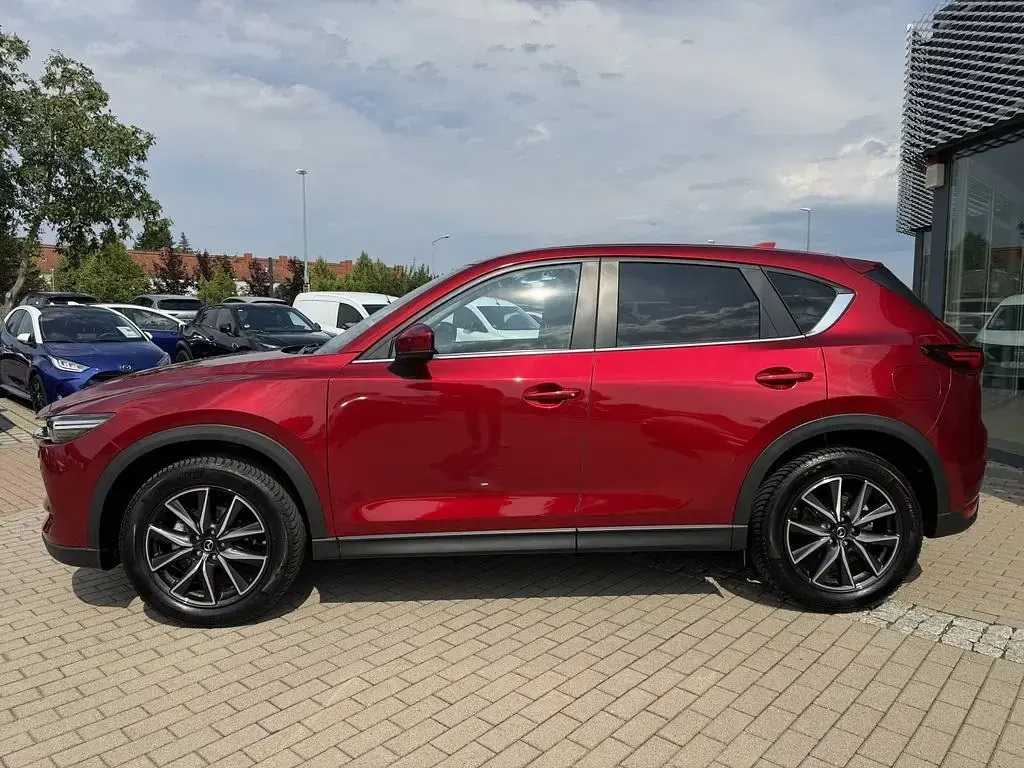 Gebraucht Mazda CX-5 Exclusive-Line 165 PS (121 kW) 2018 Rot SUV