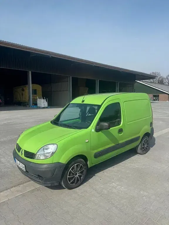 Gebraucht Renault Kangoo Expression 84 PS (61 kW) 2007 Grün Van / Kleinbus
