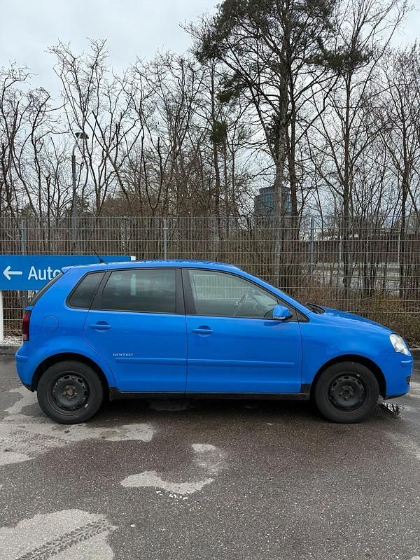 Gebraucht VW Polo United 80 PS (58 kW) 2008 Blau Kleinwagen
