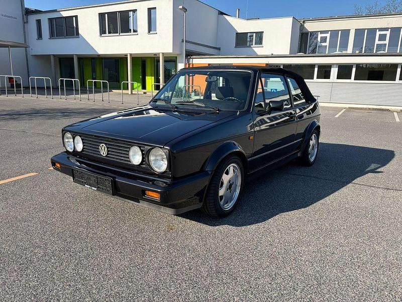Schwarz Gebraucht 1993 VW Golf Cabriolet Cabrio | 7.000 € - Bild 1/4